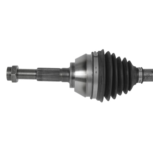 Detroit Axle - Front CV Axles for 2002-2009 Chevy Trailblazer EXT | Buick Rainier GMC Envoy XL XUV Olds Bravada Isuzu Ascender Saab 9-7x, 2003 2004 2005 2006 2007 2008 CV Axle Shaft Replacement - size: D-0027x2/Pair