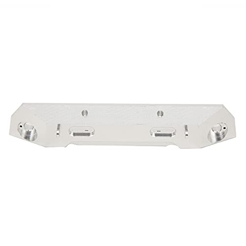RC Aluminum Alloy Front Bumper for RGT 1/10 Truck, Front Anti - Collision Bar, Lightweight Durable Upgrade Part, Compatible with EX86100 Off - Road Rock Cruiser (Silver R86025S) - color: Silver R86025s