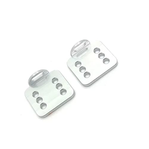 RC Car Accessories For WPL C74 C74-1 JA11 1/16 Metal Car Shell Fixing Components RC Crawler Truck For Buggy Upgrade Parts Replacement And Repair(Silver) - color: Silver
