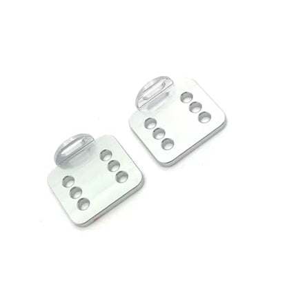 RC Car Accessories For WPL C74 C74-1 JA11 1/16 Metal Car Shell Fixing Components RC Crawler Truck For Buggy Upgrade Parts Replacement And Repair(Silver) - color: Silver