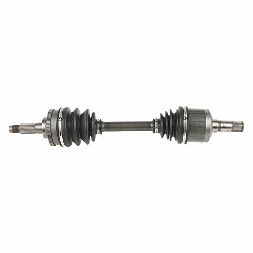Detroit Axle - Front Left Driver Side CV Axle Shaft Assembly Replacement | for 1988-1992 Ford Probe Mazda 626 MX-6 - size: 52_AX/Single