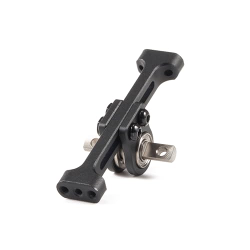 1/24 RC Crawler Aluminum Carrier Bearing Cross Member Adjustable for SCX24 Custom Build 1/24 Comp Rig Crawler 35mm Width with 3mm D Shaped Shaft