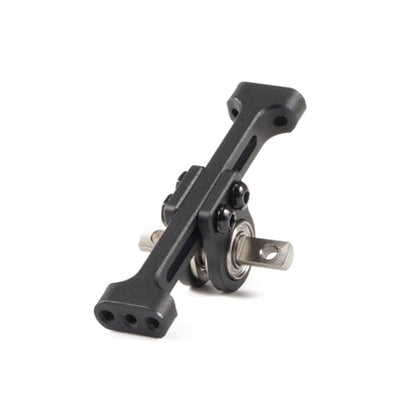 1/24 RC Crawler Aluminum Carrier Bearing Cross Member Adjustable for SCX24 Custom Build 1/24 Comp Rig Crawler 35mm Width with 3mm D Shaped Shaft