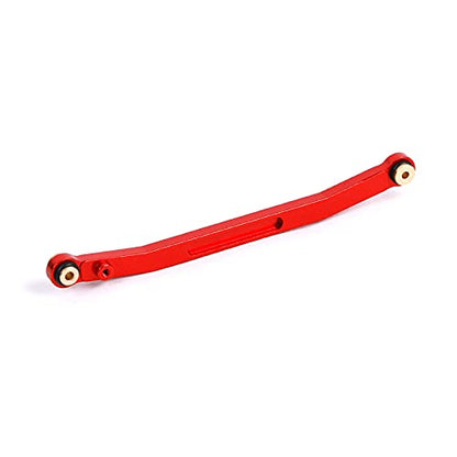 Aluminum Steering Linkage Steering Link for 1/24 Axial SCX24 RC Crawler Car Upgrades (Red) - color: Red