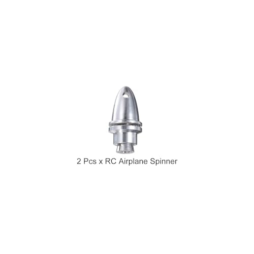 MECCANIXITY RC Plane Airplane Spinners Propeller Adapter, 3.17mm Extrusion Propeller Adapter Saver for Shaft Brushless Motor Speed Controllers, Pack of 2 - size: 3.17mm