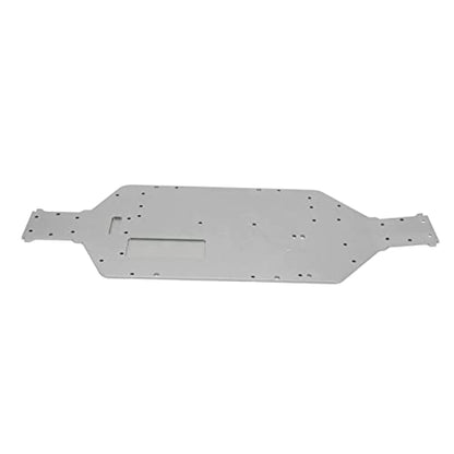 Astibym Aluminum Alloy CNC RC Car Chassis Plate, Chassis Armor for ZD Racing -10 7507 1/10 Scale Off-Road Vehicle Upgrades