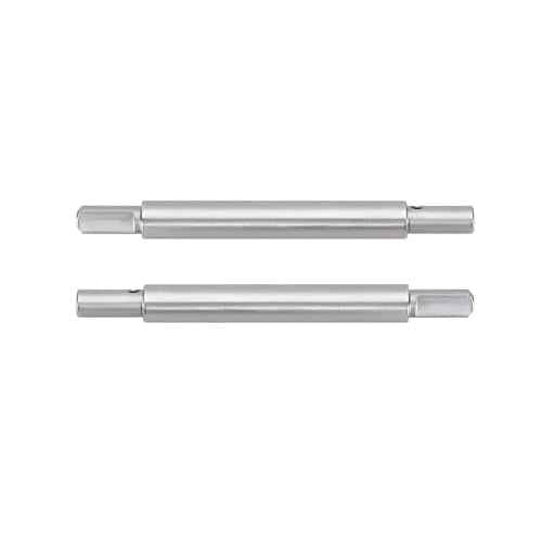 INJORA Stainless Steel Rear Portal Axle Shafts for 1/18 RC Crawler Redcat Ascent-18 Upgrade - size: Rear