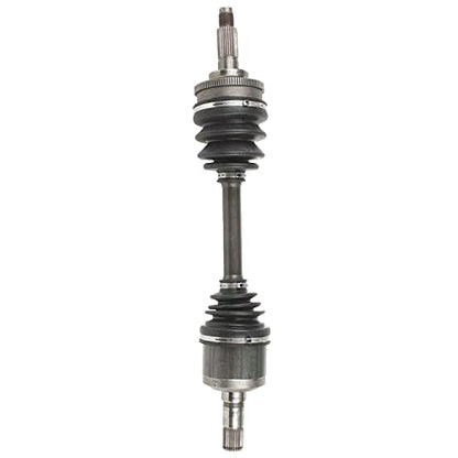 Detroit Axle - Front Left Driver Side CV Axle Shaft Assembly Replacement | for 1988-1992 Ford Probe Mazda 626 MX-6 - size: 52_AX/Single