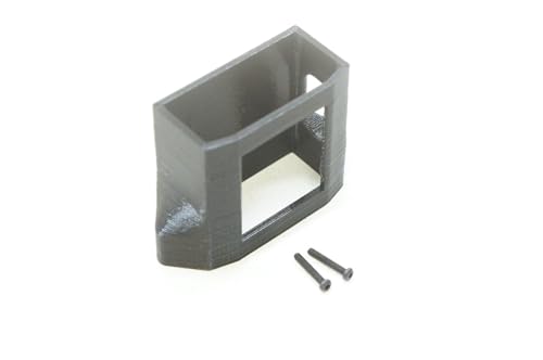 AJCMods GNSS Speed Analyzer Mount for Losi 1/16 2wd Mini No Prep Drag Car for Chevelle, Color: Black Front - color: Black Front