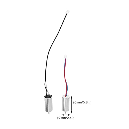 4Pcs 44000RPM Coreless Brushed Motor DC 3.7V Micro DC Motor 10x20mm for Drone RC Toys Robot Airplane Model