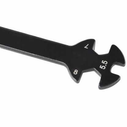 RC Car Accessories for Turnbuckles with Nuts Multifunctional rc Car Parts RC Tools 6 1 Wrench Tool 3/4/5/5.5/7/8mm Accessories