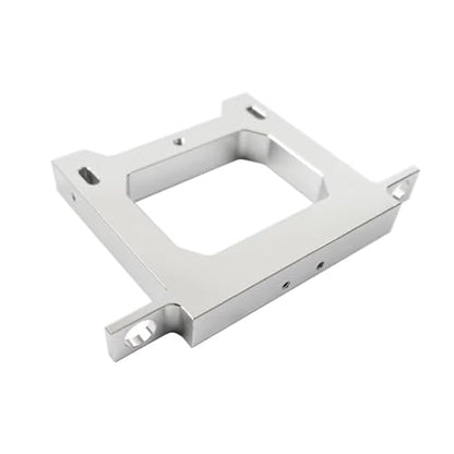 RC Repair Parts Compatible with WPL B14 B24 B16 B36 C14 C24 1/16 RC Car Truck Accessories Metal Beam with Rear Bumper with Tow Hook Upgrade Parts