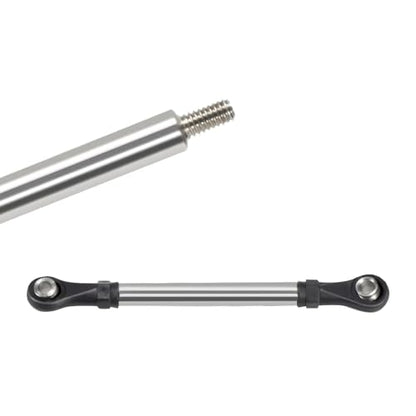 RC Models Parts For TRX4M 1/18 8PCS RC Crawler For Chassis Suspension High Clearance Upgrade Parts Stainless Steel Links Set Remote Control Car Repair Parts(Straight Links Set) - size: Straight Links Set