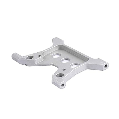 RZXYL Aluminum Alloy Battery Tray Bracket Mounts for 1/10 Axial SCX10 III AXI03007 RC Crawler Car Upgrades Parts (Silver) - color: Silver