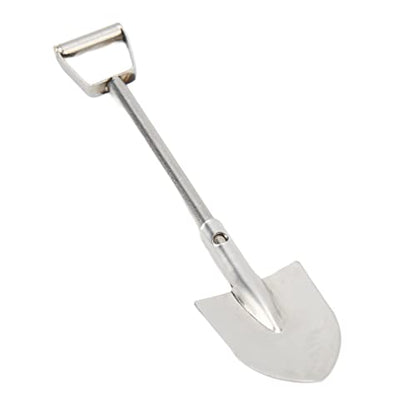 RC Car Metal Shovel Tool, 3.1 x 0.7 Inch Decorative Accessory Compatible with SCX24 1/24 1/18 Scale Remote Control Cars