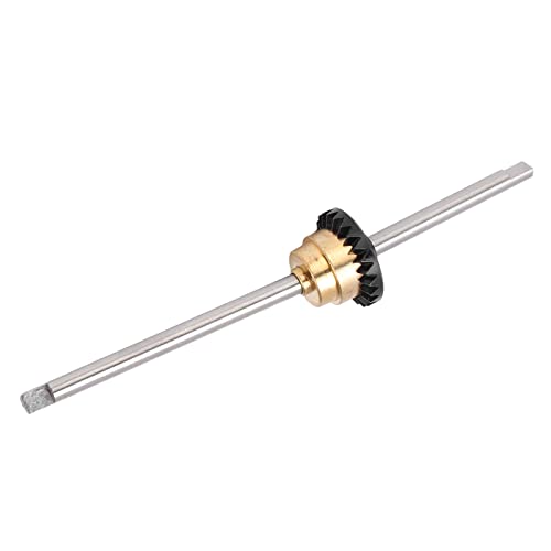 Aluminum Alloy Front Axle Differential, RC Metal Differential Kit Compatible with WPL C14 C24 C34 C44 B14 B16 B24 B36, High Performance Modifiion Part for RC Cars