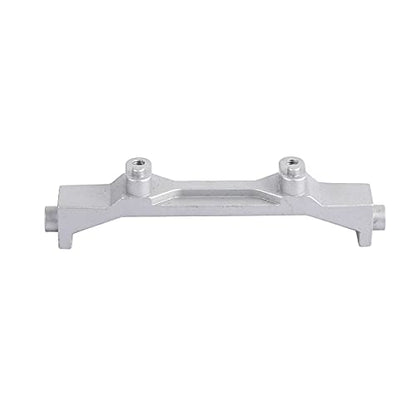 RZXYL Aluminum Alloy Battery Tray Bracket Mounts for 1/10 Axial SCX10 III AXI03007 RC Crawler Car Upgrades Parts (Silver) - color: Silver