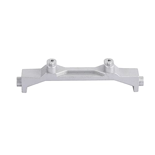 RZXYL Aluminum Alloy Battery Tray Bracket Mounts for 1/10 Axial SCX10 III AXI03007 RC Crawler Car Upgrades Parts (Silver) - color: Silver