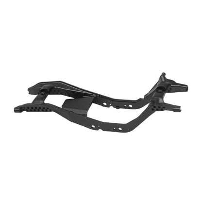 Hobby Details Aluminum Rear Axle Gear Box Skid Link Wheel Upgrade Set for 1/30 Axial SCX30 Jeep Wrangler RC Cars, Black and Gold (Chassis Stock Body) - color: Chassis Stock Body