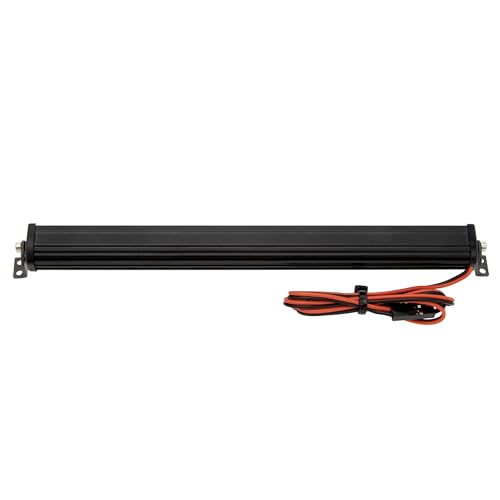 MEUS RACING RC Car LED Lights Roof Light Bar Kit 1/10 1/8 Scale RC Accessories for Axial SCX10 90046 Wraith Traxxas TRX4 TRX6 Redcat Gen8 1/10 1/8 RC Crawler Upgrades Parts. (145mm, 14 Beads) - size: 145mm, 14 Beads