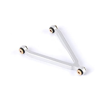Aluminum Alloy Suspension Rod Links Set for Axial SCX24 C10 1/24 RC Crawler Car Upgrade Parts (Silver) - color: Silver