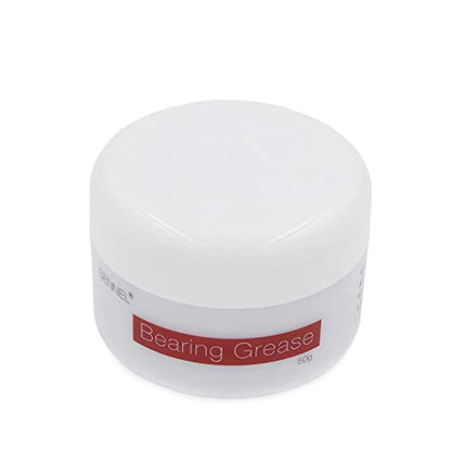 50g High Performance Spindle Lubricating Oil, Bearing Grease Paste | Low/High Temperature Bicycle Grease for PC Bearing Fan Electric Motor Gear Keyboard Switch Bike, Polyurea Based Grease - style: 50g