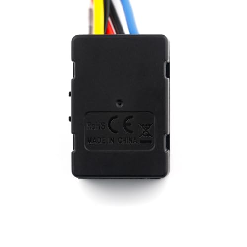 GoolRC Flysky FS-R4D-ESC Receiver, 2 in 1 2.4GHz 4CH Receiver with Speed and LED Control, ANT Protocol PWM Output Compatible with FS-G7P Radio Transmitter for 1/10 RC Crawler On-Road Off-Road Truck
