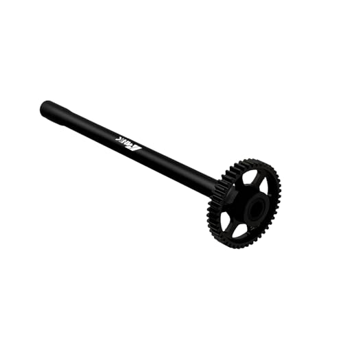 Alum 45T Spur Gear & Center Drive Shaft for 1/16 MIni MAXX Driveshaft RC Car Series Upgrades Part Black - color: Black