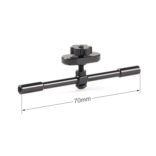 Aluminum Ultra-Light Body Mounts Chassis Brace, 70mm Width, 2 Sets | 7075 Aluminum CNC Machined, Black Anodized, with M3 Hardware, 5.9g Compact Lightweight