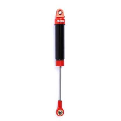 RCAWD Aluminum Shock Absorbers with Spare Springs Front Rear 6pcs for Losi 1/10 Baja Rey Hammer Rey U4 Upgrade Parts (Red) - color: red