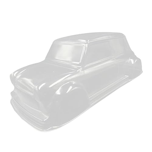 1:10 RC Car Body Shell for 210mm Wheelbase, Unfinished Design Transparent Polycarbonate DIY Customizable Replacement Body