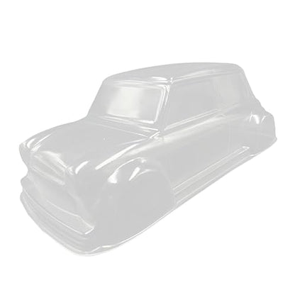 1:10 RC Car Body Shell for 210mm Wheelbase, Unfinished Design Transparent Polycarbonate DIY Customizable Replacement Body
