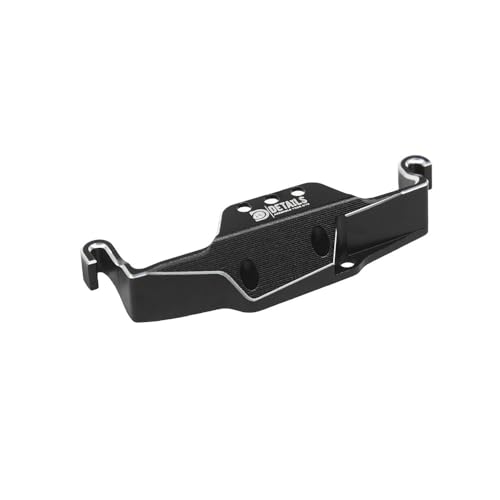 Hobby Details Aluminum Rear Axle Gear Box Skid Link Wheel Upgrade Set for 1/30 Axial SCX30 Jeep Wrangler RC Cars, Black and Gold (Battery Tray) - color: Battery Tray