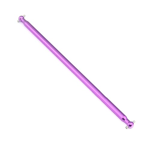 RC Car Drive Shafts for HSP for Himoto 1/10 04003 94111 94107 94118 94170 Metal Centre Drive Shaft DogBone 170mm Driveshaft 4WD RC Model Car Buggy Truck Accessories(Purple) - color: Purple