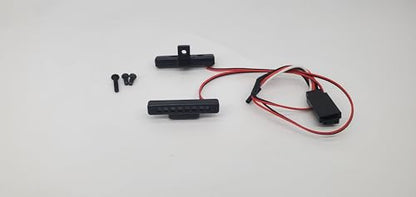 Palumma Front and Rear Light Kit for ARRMA1/18 Typhon RC Car Headlight Tail Light Accessories for ARRMA1/18 Typhon RC Car Upgrade Accessories
