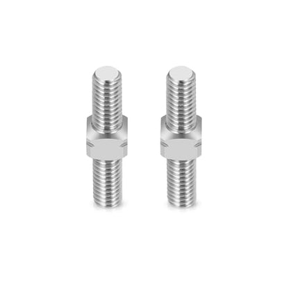 RCHUBAM 2PCS RC Turnbuckles Camber M3 Link Rod for 1/10 TRX-4 Slash 4X4 | 1 Pairs 14mm-50mm Suspension Rod,Alloy Steering Linkage Tie Rods - style: 16mm
