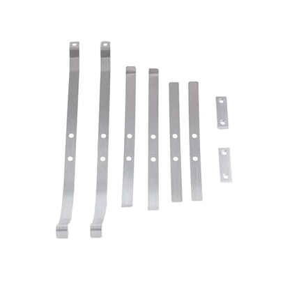 Compatible with MN for MN82 for LC79 1/12 Rc Car Spare Metal Upgrade Parts Accessories Rear Axle Fixed Shock Absorber for Spring Plate RC Assortment
