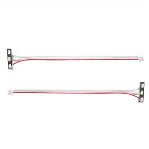 RC Front Rear Lamp Group Compatible with LDRC LD1802 1/18 RC Car Spare Parts Upgrade Accessories RC Car Front and Rear Light Lighting System RC Accessory