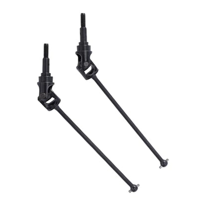 Naroote 1 Pair Steel RC Car CVD Drive Shaft, Wheel Stub Axle, Front Dogbones Adapter with Precise Fit, Ideal for FS 1/10 RC Buggies