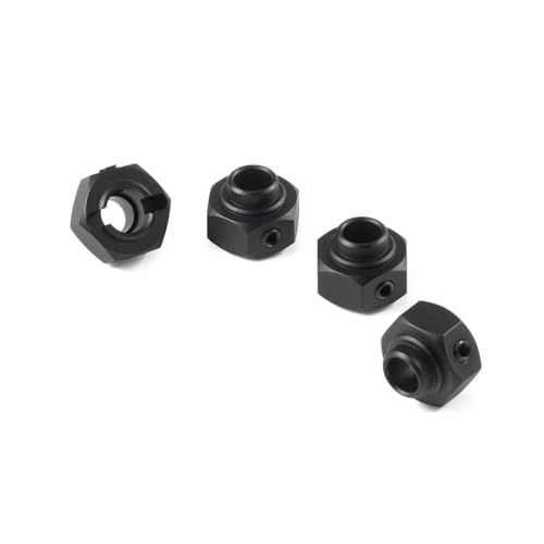 F10 Front Rear Portal Cover Set,CNC Aluminum Front Knuckle Rear Portal Cover 12mm Hex for Vanquish F10 Portal Axle VRD VS4-10 Phoenix (Black 12mm Hex) - style: Black 12mm Hex