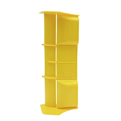 RC Force Rear Spoiler High-Down Force Body Wing Tail Compatible with HPI HSP Redcat 1/8 RC Off Road Short Truck Buggy Car Truck (Yellow) - color: Yellow