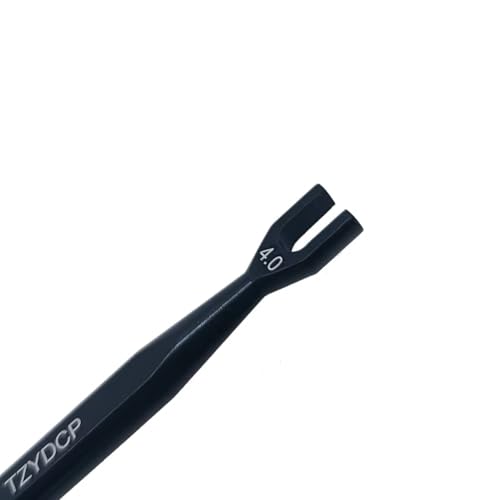 RC Car Disassembly Tool For Universal Parts RC Car 4mm 3.5mm Aluminum Turnbuckle Turner Wrench 4.1mm Head Cover For Rc Car 7075 Material(1PCS black) - size: 1PCS black
