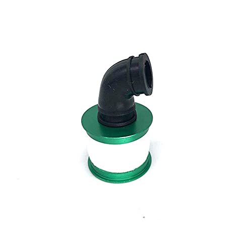 Replacement Part For 1PCS Metal Engine Air Filter For 1/10 Nitro Powered RC Car Replacement Carburetor Filter Upgrade Part - (Color: Green) - color: Green