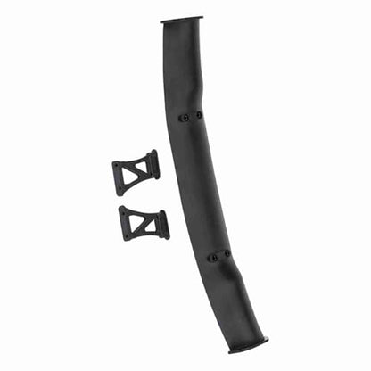 RC Tail Wing Plastic Rear Spoiler 19cm for 1 10 Scale Drift Car Injection Molded Design with Base Mounts and Screws for Racing Upgrade and Model Display
