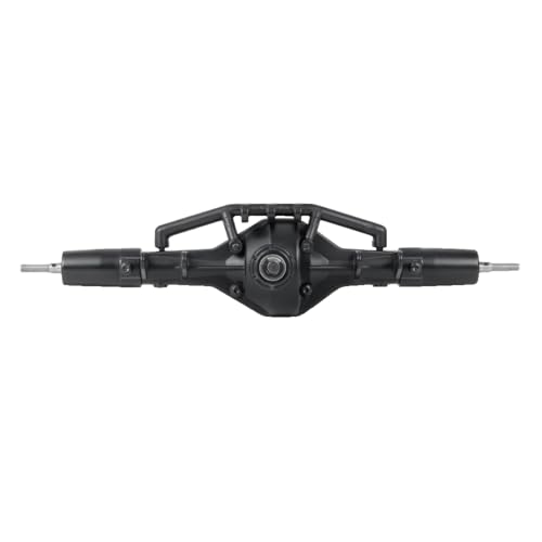 Heavy Duty Metal Axle Rear Straight Complete Axle for 1/10 Axial SCX10 II AX90021 90027 90028 RC Crawler Car Rear Axle Assembly Set Upgrade Parts (Rear) - color: Rear Axle