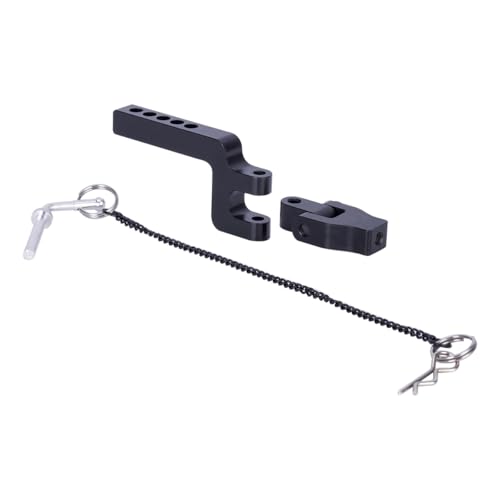 RC Tow Hook,Metal Trailer Chain Tow Hook for 1/10 RC Crawler Axial SCX10 90046 TRX4 TRX6 Redcat RC4WD D90 CC01 Rescue Simulation Accessories
