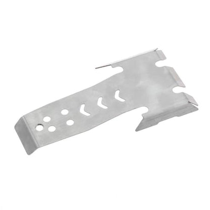 Stainless Steel Skid Plate Axle Protector Chassis Armor Compatible with 1 10 Scale RC Crawler Car Upgrade Parts Compatible with VP Optic H10 Model