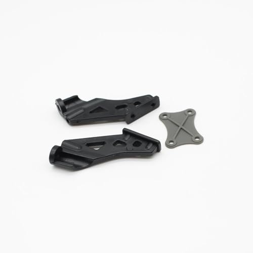 Plastic Tail Wing Fixed Part Car Shell Column Replacement RC Parts for WLtoys 124008 124010 1/12 4WD RC Car - color: Fixed Parts