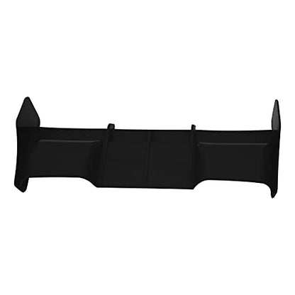 RC Force Rear Spoiler High-Down Force Body Wing Tail Compatible with HPI HSP Redcat 1/8 RC Off Road Short Truck Buggy Car Truck (Black) - color: Black