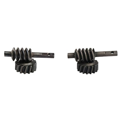 Aimrock 2-Set RC Steel Axle Worm Gear Set Upgrades for 1/30 Axial SCX30 RC Crawler (2/14T & 2/16T)